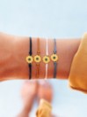 Pura Vida Enamel Sunflower Gold Koru