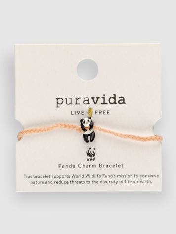 Pura Vida Panda Gold Bracelet Bijoux