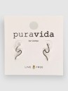 Pura Vida Wave Ear Climber