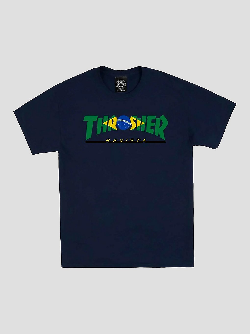 Thrasher Brazil Revista T-Shirt navy kaufen