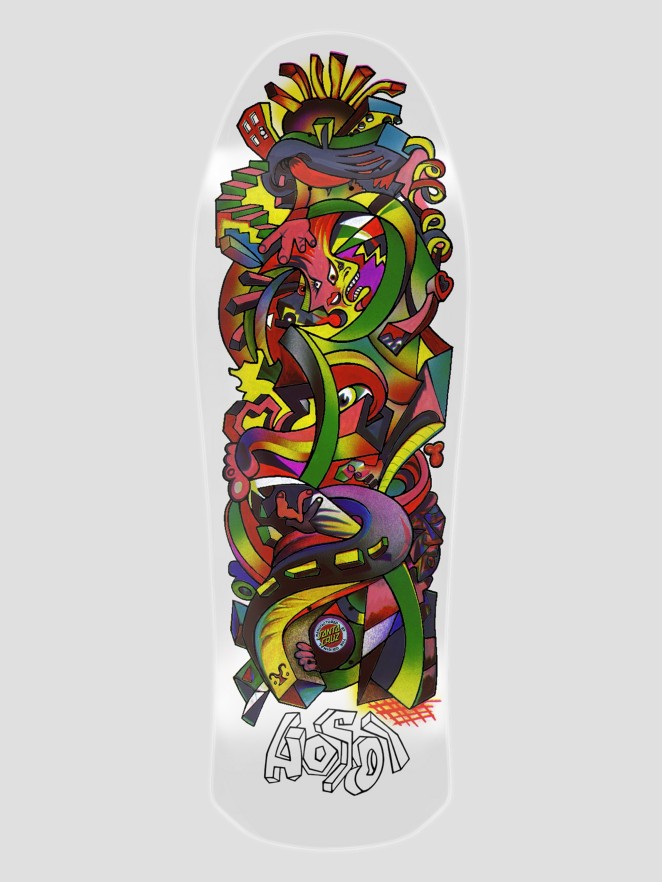 Santa Cruz Hosoi Picasso Reissue 10.25″ Skateboard Deck