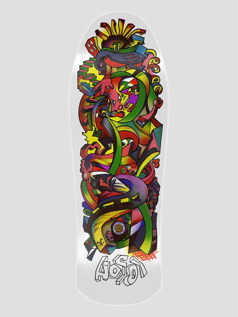 Hosoi Picasso Reissue 10.25&amp;#034; Skateboard Deck