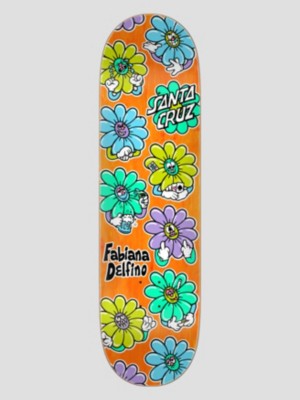 Santa Cruz Delfino Wildflower Pro 8.5&quot; Skateboard Deck