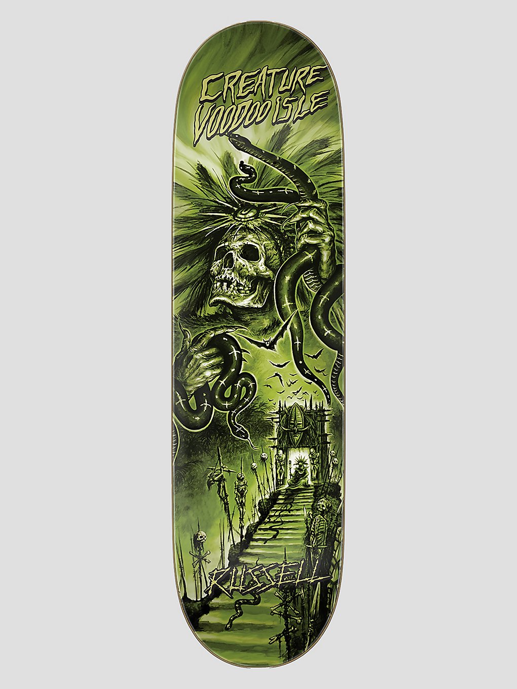 Creature Voodoo Isle 2 Vx Everslick Pro Series 8. Skateboard Deck russell kaufen