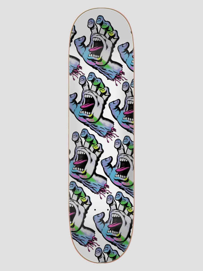 Santa Cruz Holo Screaming Hand 7 Ply Birch 8″ Skateboardová deska