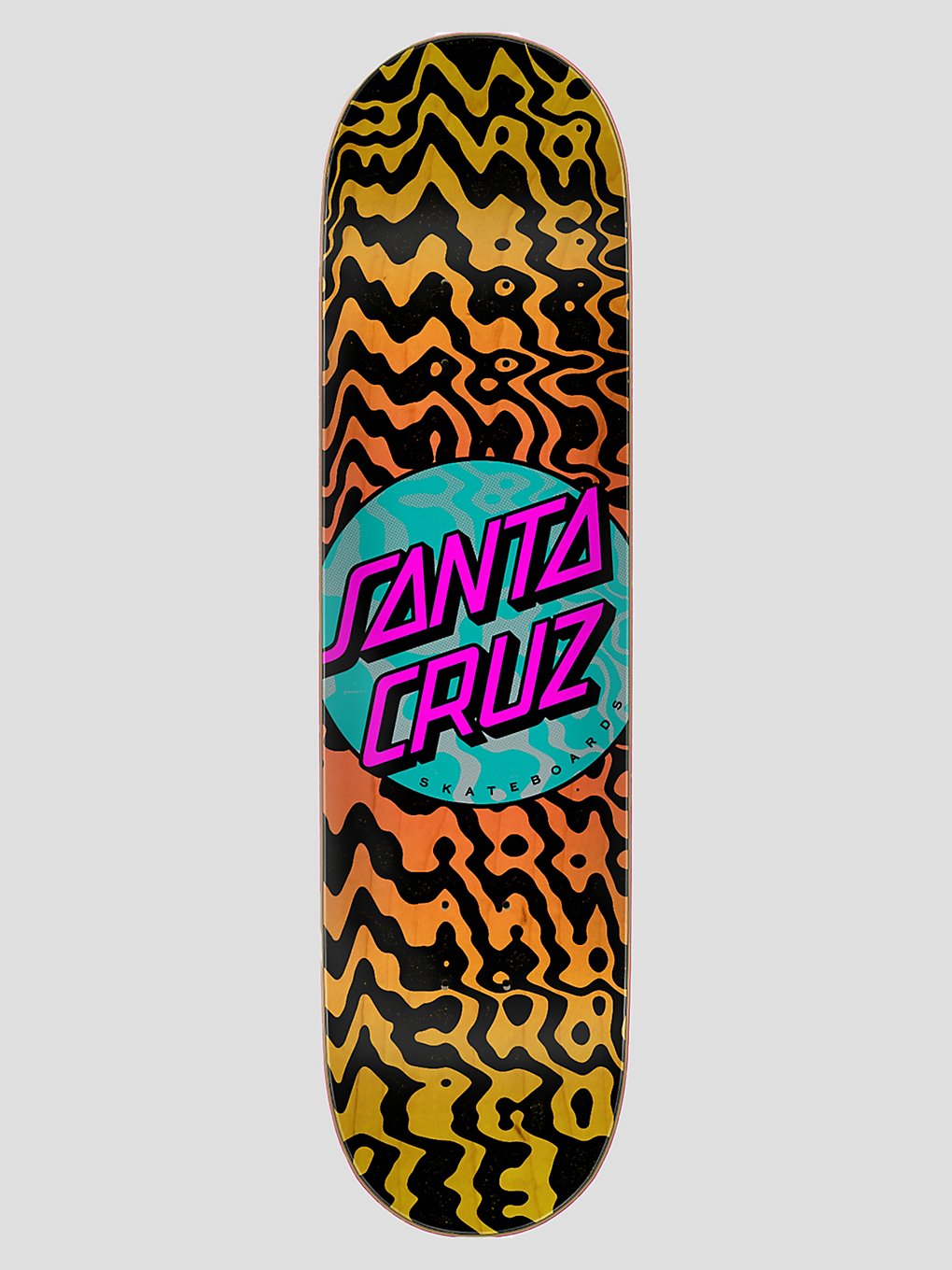 Santa Cruz Zebra Marble Dot 7 Ply Birch 8.125" Skateboard Deck orange kaufen