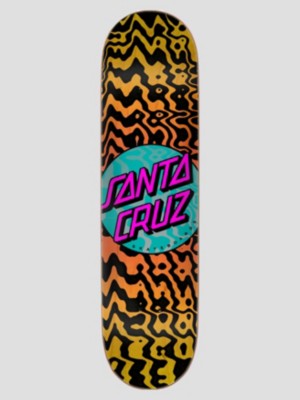 Santa Cruz Zebra Marble Dot 7 Ply Birch 8.125&quot; Skateboa