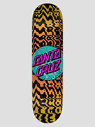 Zebra Marble Dot 7 Ply Birch 8.125&amp;#034; Planche de skate