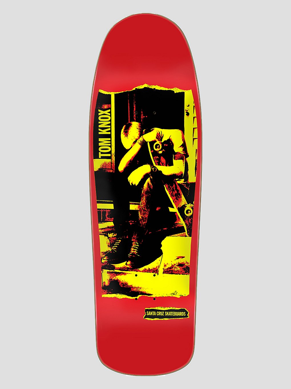 Santa Cruz Knox Punk Reissue 9.875" Skateboard Deck red kaufen