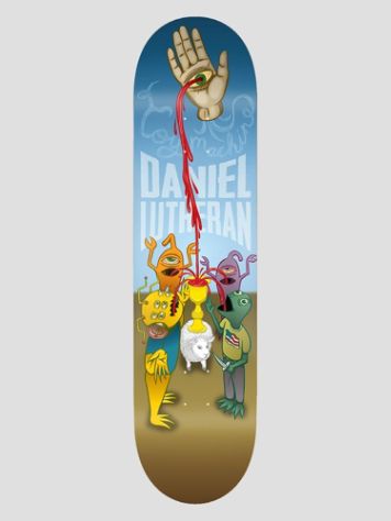 Toy Machine Lutheran Bloodhand 8.5&quot; Skateboard Deck