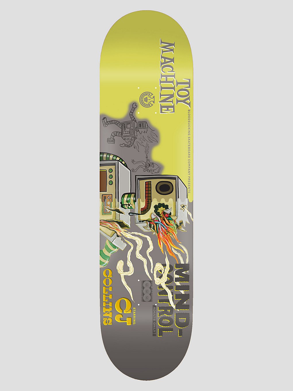 Toy Machine Mind Control 7.75" Skateboard Deck collins kaufen