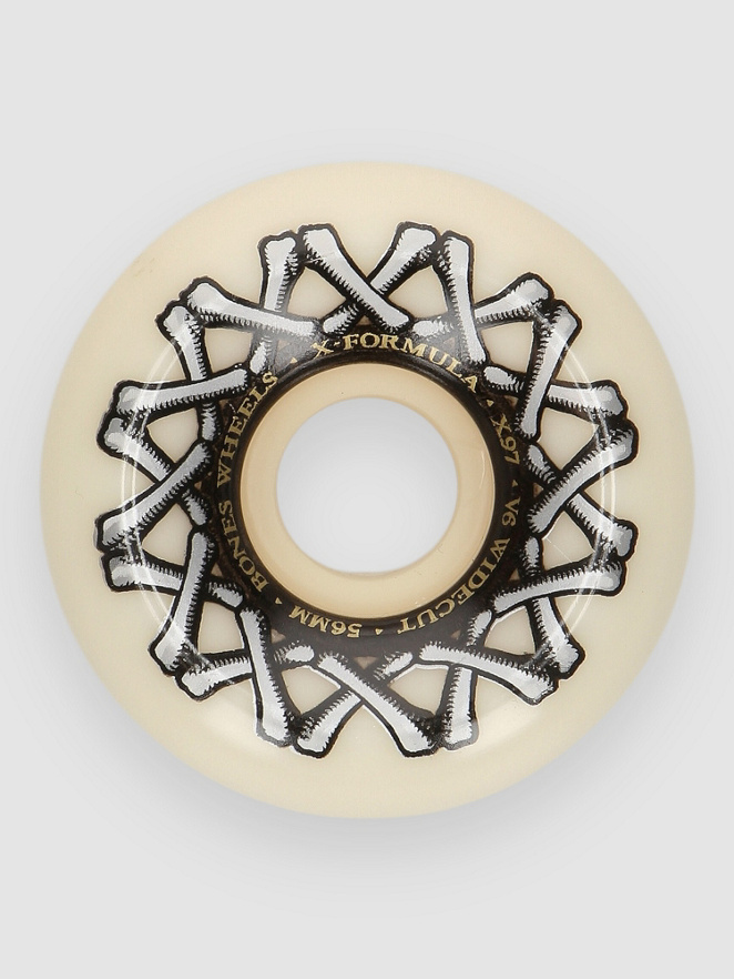 Bones Wheels X-Formula 97A V6 Wide-Cut 56mm Wheels