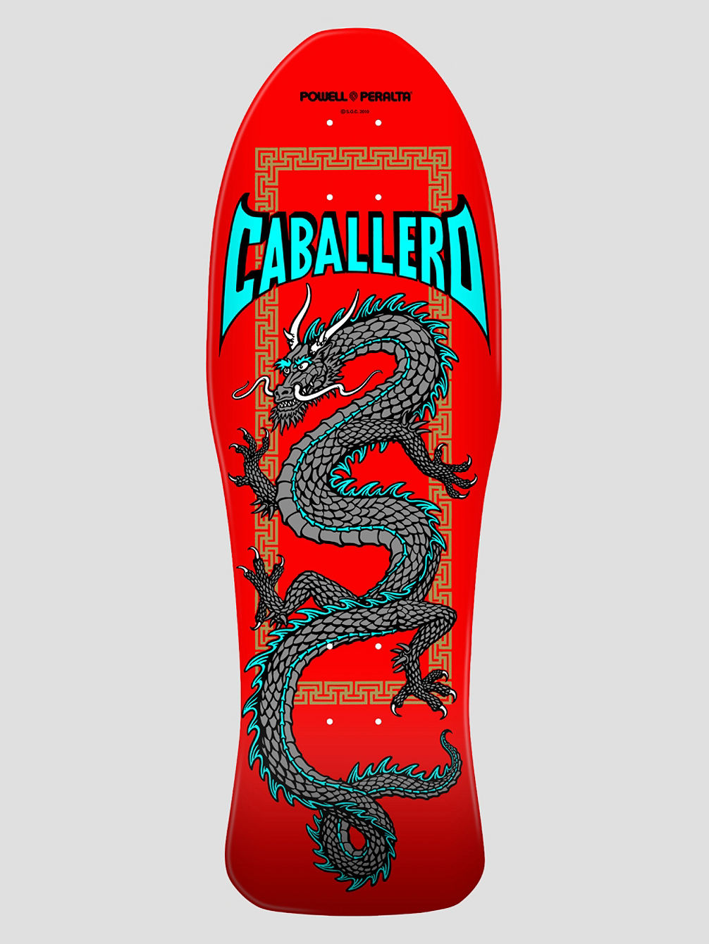 Caballero Chinese Dragon 10&amp;#034; Skateboard deck