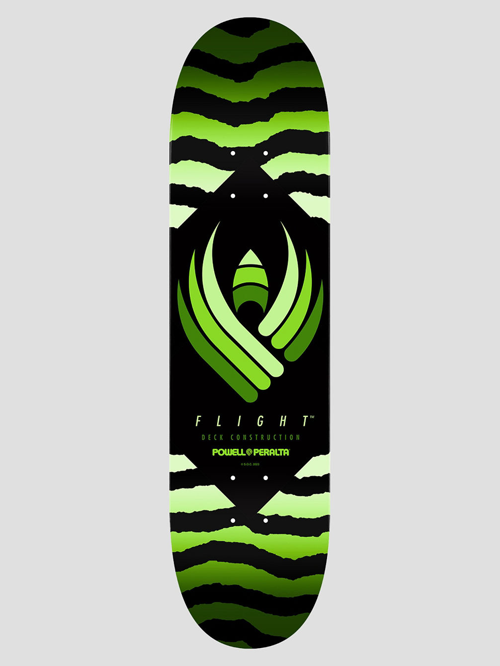 Flight Safari Shape 242 - Green 8&amp;#034; Skateboard deck