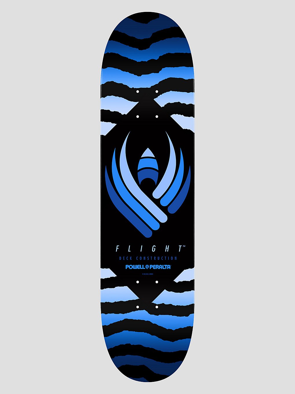 Powell Peralta Flight Safari Shape 246 - Blue 9" Skateboard Deck blue kaufen