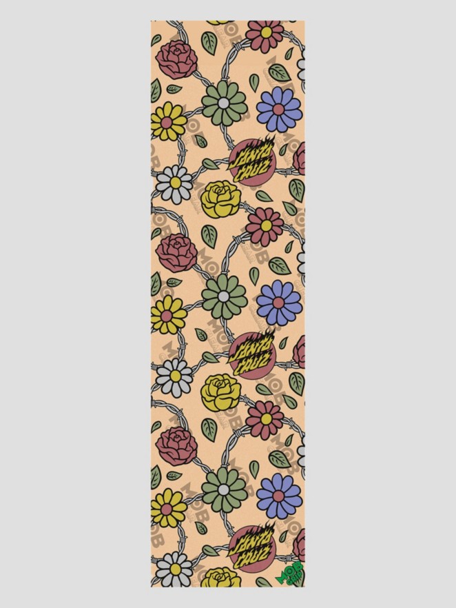 MOB Grip Santa Cruz Barbed Floral Clear 9″ Grip