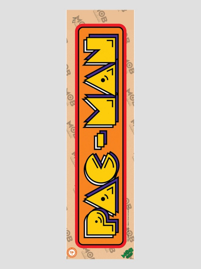 MOB Grip Pac Man Classic Logo Clear 9″ Grip