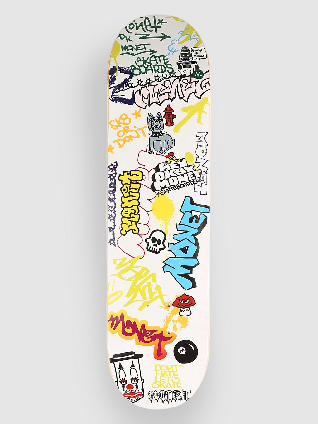 Monet Skateboards Graffiti 8" Skateboard Deck uni kaufen