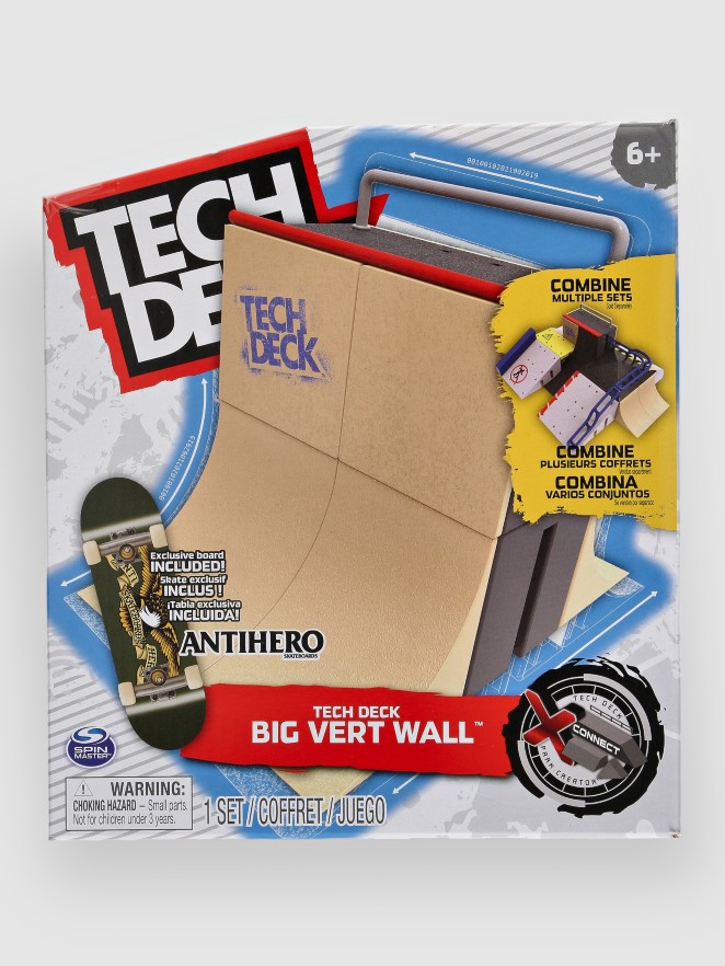 TechDeck Big Vert Wall X Connect Rampe