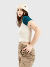 Blue Tomato Crop Raglan Rib T-Paita