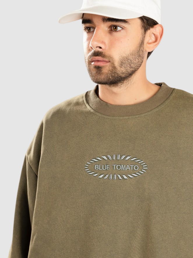 Blue Tomato Circle Logo Crew Sweater