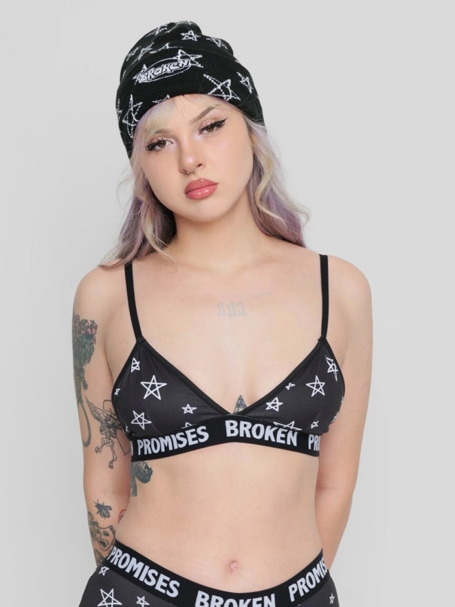 Broken Promises Chuck Lounge Bralette Bra