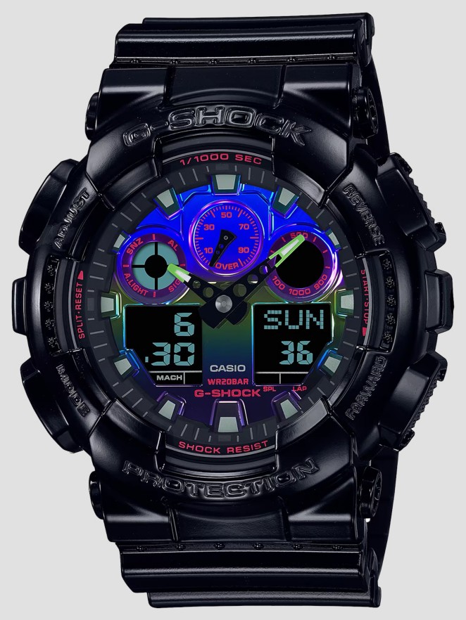 G-SHOCK GA-100RGB-1AER Klocka