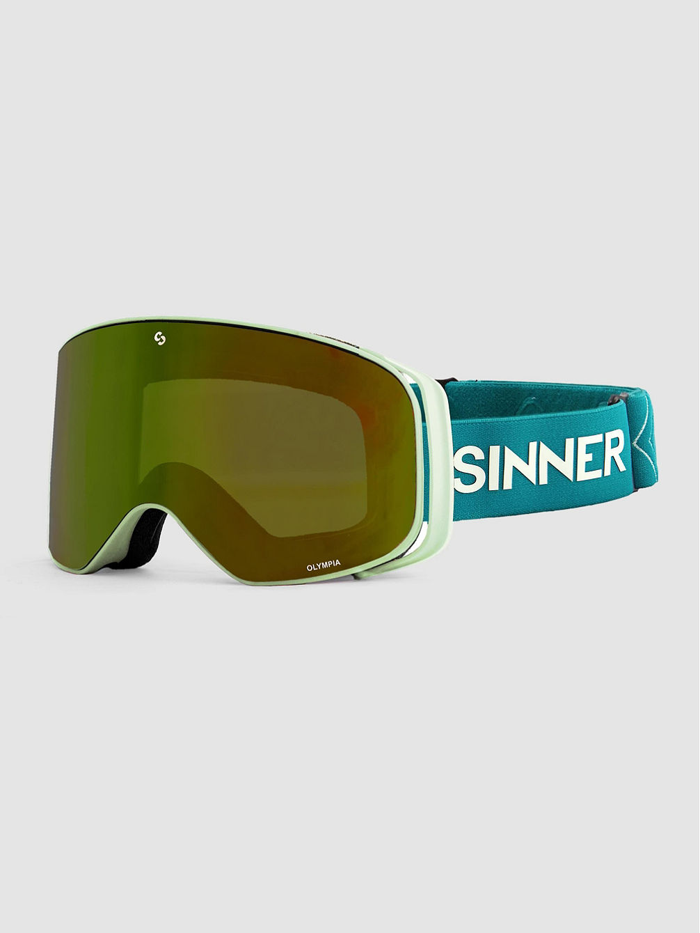Olympia Matte Mint Green Goggle