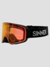 Sinner Snowghost Matte Black Goggle