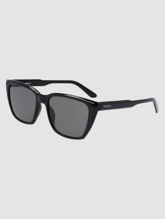 Dragon Luna Ll Shiny Black Sunglasses