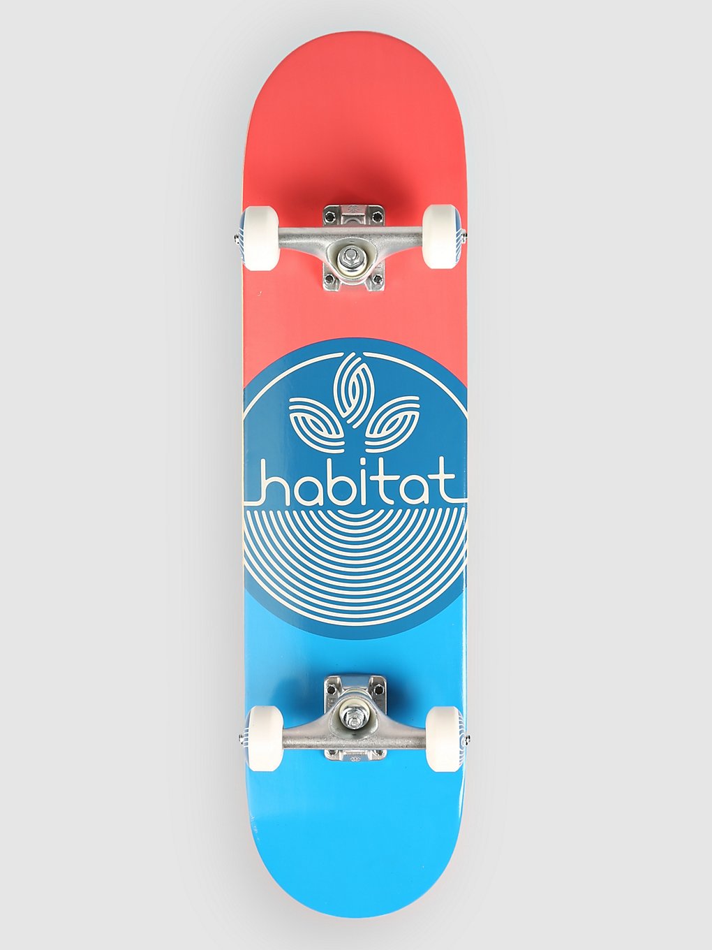 Habitat Leaf Dot 7.75" Skateboard blue kaufen
