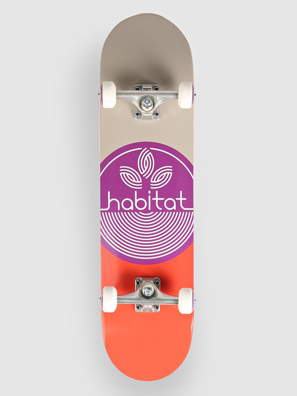 Habitat Leaf Dot 8" Skateboard purple kaufen