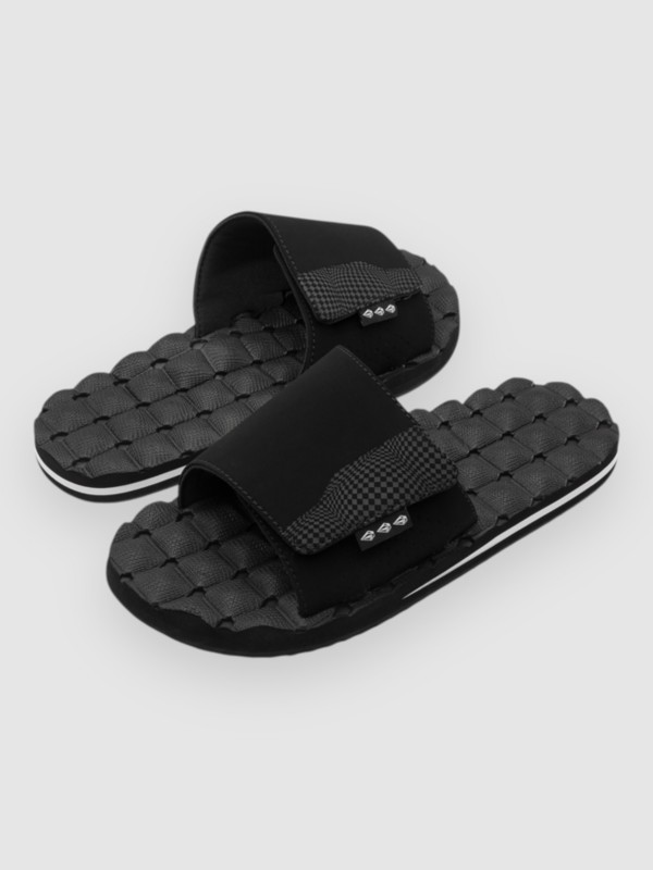 Volcom Recliner Sandalen black white