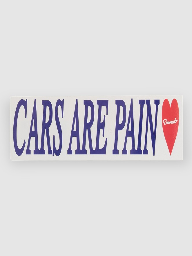 Donut Carsarepain Sticker