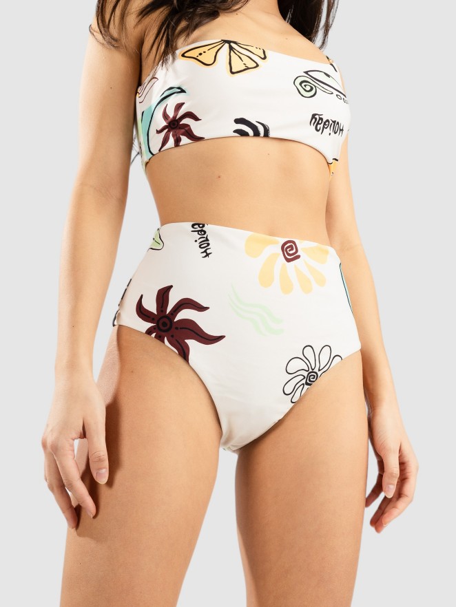 Rip Curl Holiday Hi Waist Cheeky Pant Bikini Bottom