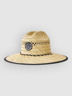 Rip Curl Logo Straw Kids Hoed Natural