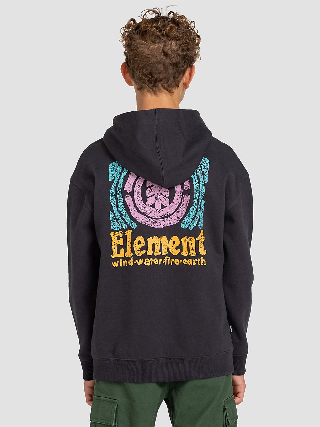 Element Volley Hoodie off black kaufen