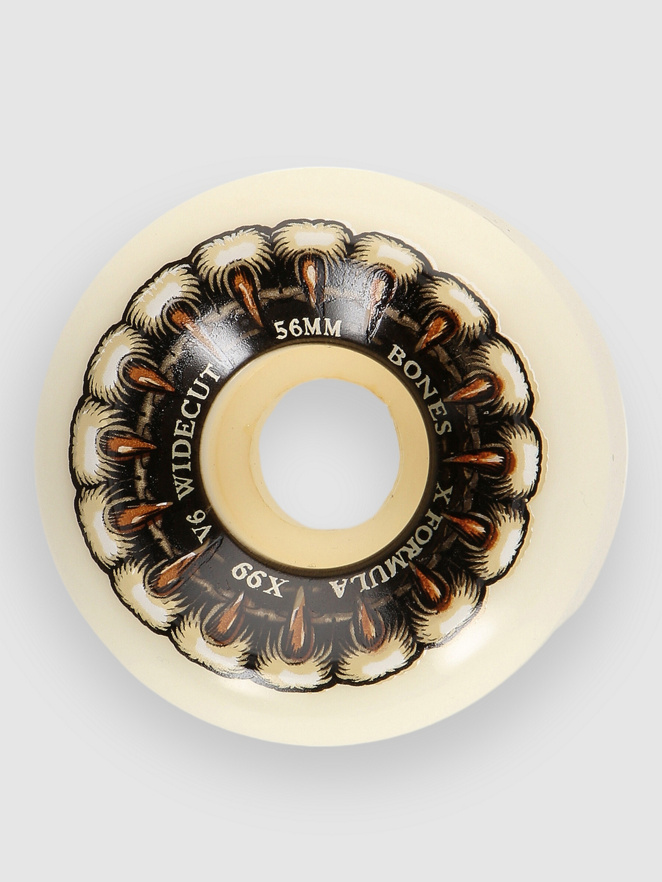 Bones Wheels Grippin Wolf V6 Wide Cut 99A 56mm Rollen