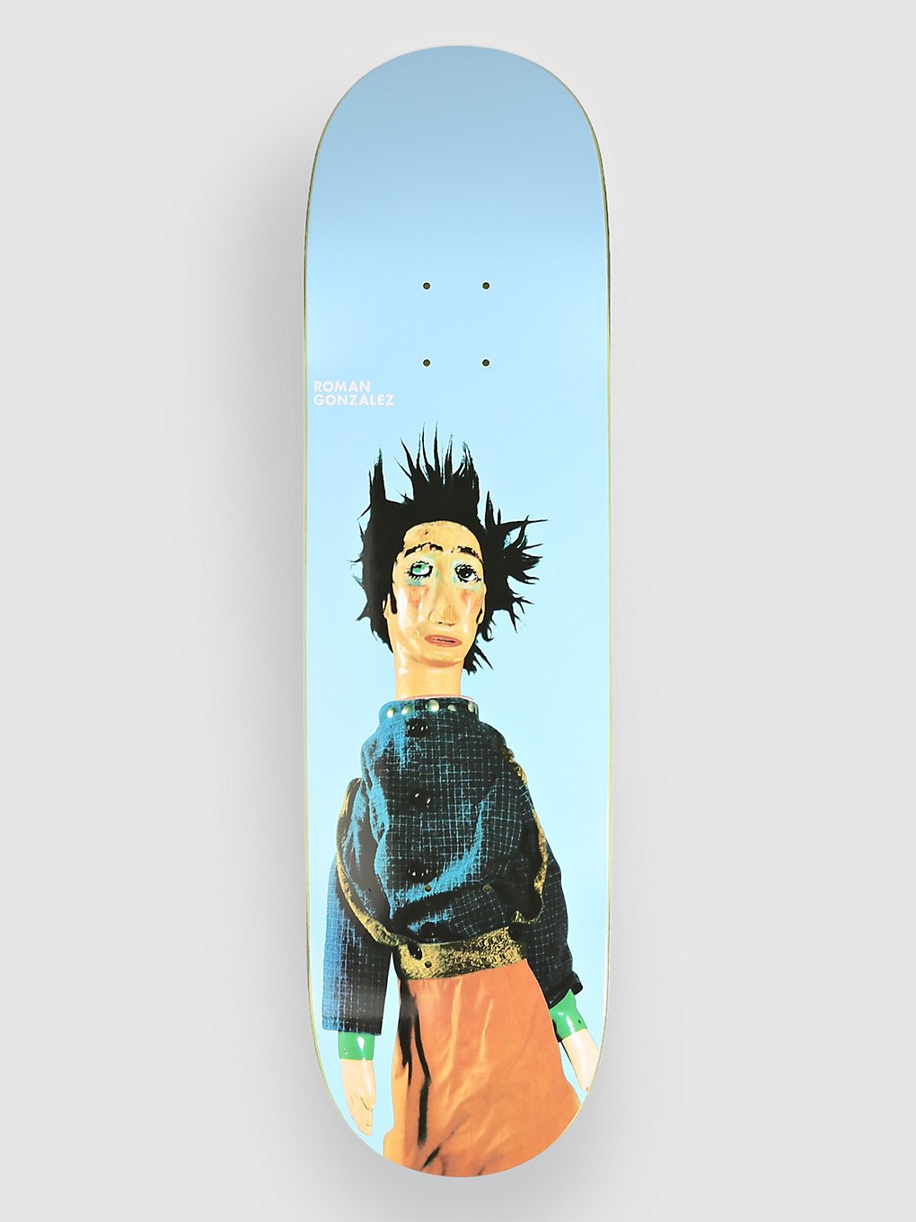 Polar Skate Roman Gonzalez Lorca 8.5" Skateboard Deck blue kaufen