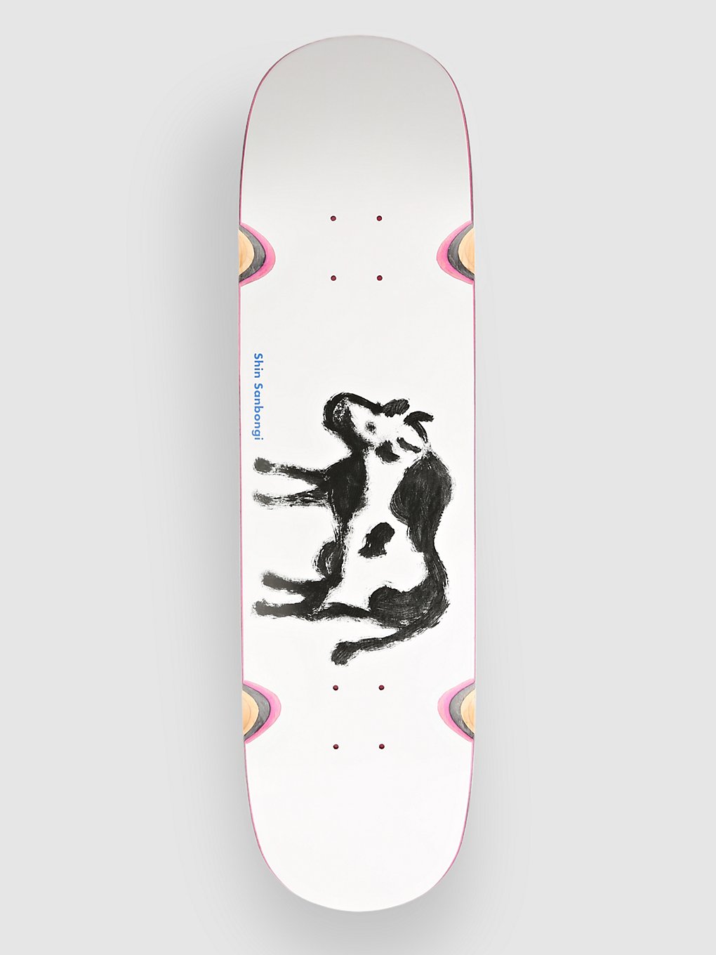 Polar Skate Shin Sanbongi Cow Devil Wheel P2 8.5" Skateboard Deck various kaufen