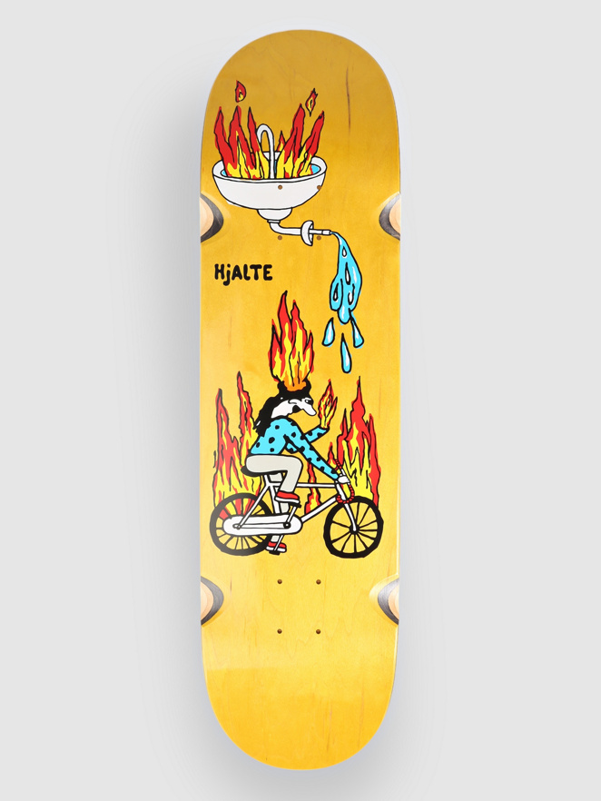 Polar Skate Hjalte Halberg Fire Ride Wheel Well 8.5″ Tabla de skate