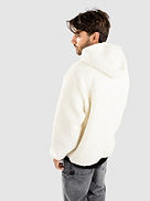 Fern Ecru Mikina s kapuc&iacute; na zip
