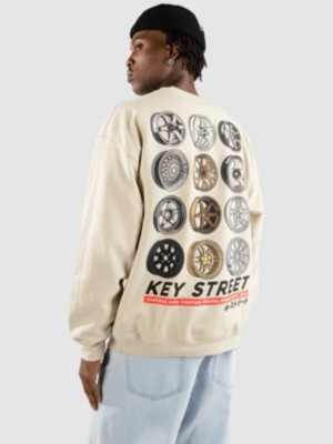 Key Street Wheels Crew Sweater natural kaufen