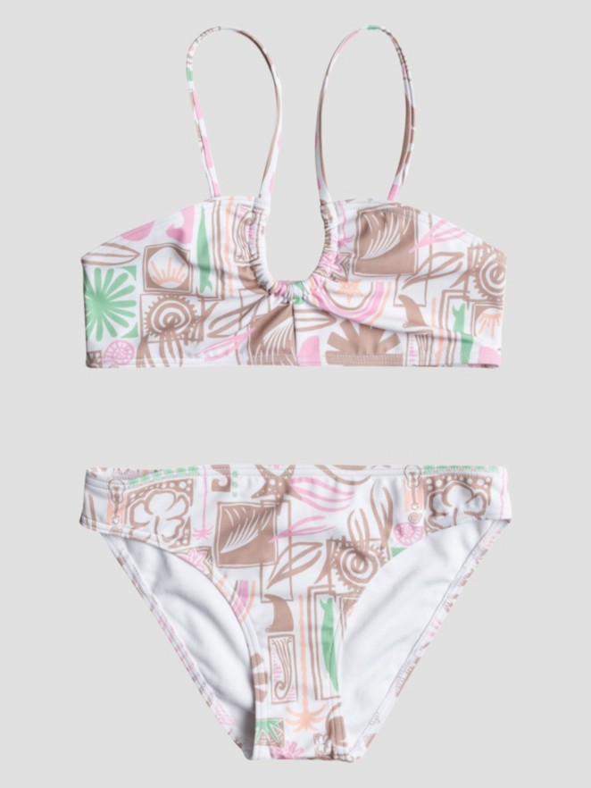 Roxy Totally Iconic Bralette Kids Bikini Set