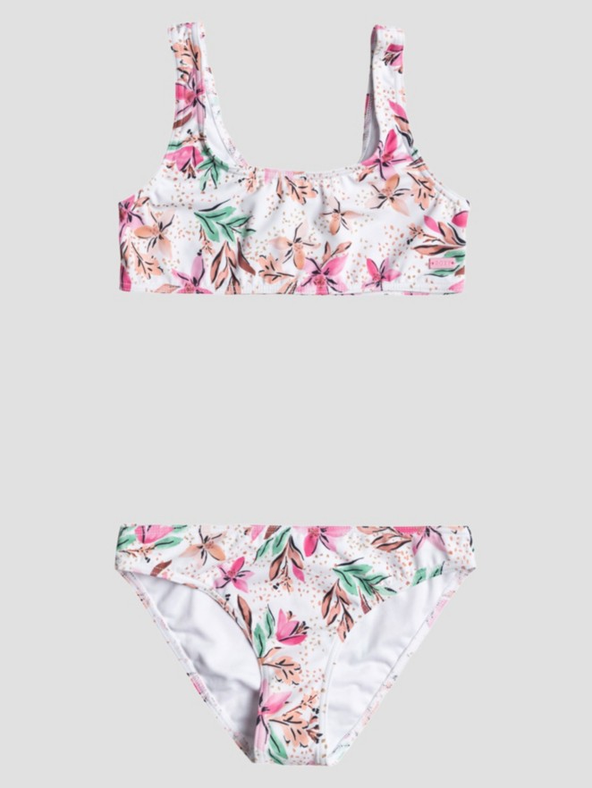 Roxy Happy Tropical Rg Bralette Kids Bikini Set