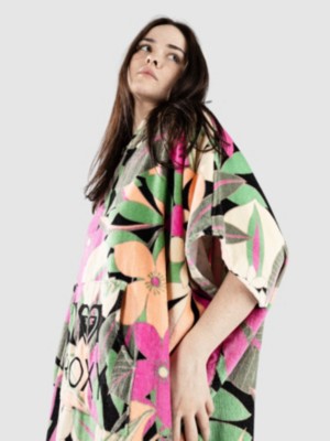 Stay Magical Printed Poncho de surf