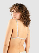 Wavy Stripe Bralette Haut de bikini