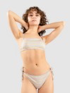 Roxy Wavy Stripe Cheeky Tie Side Bikini Bottom