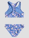 Roxy Lorem Crop Top Kids Bikini Set