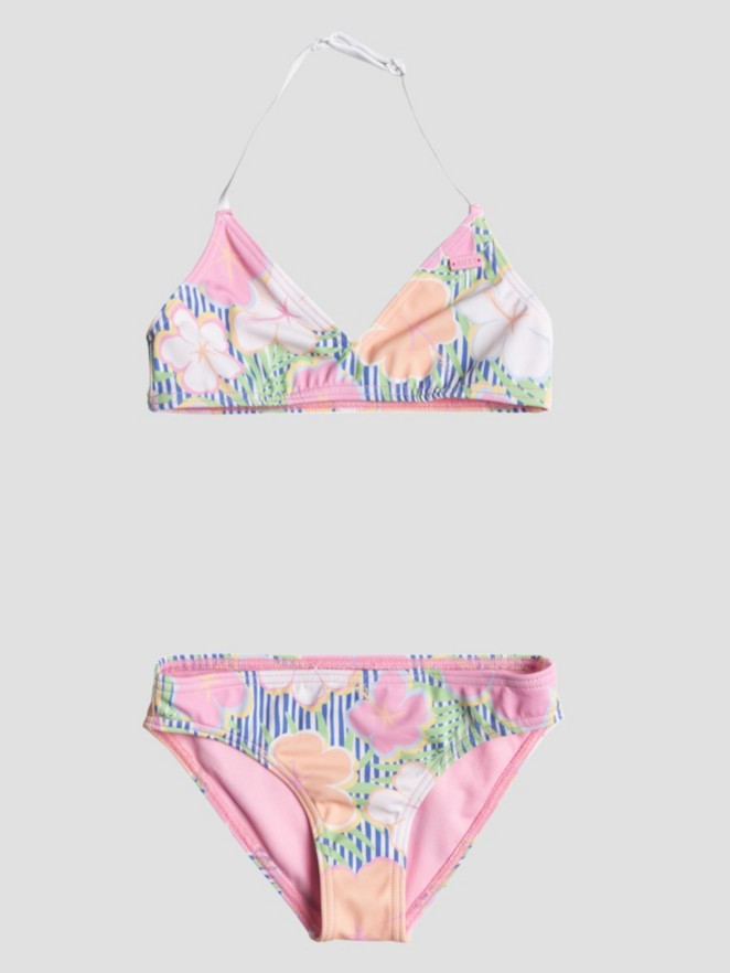 Roxy Tiny Flower Tri Bra Kids Bikini Set